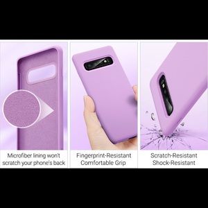 Samsung Galaxy s10 Lilac Case